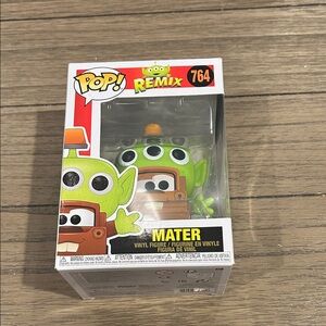 Funko Pop Remix Mater with Green Alien